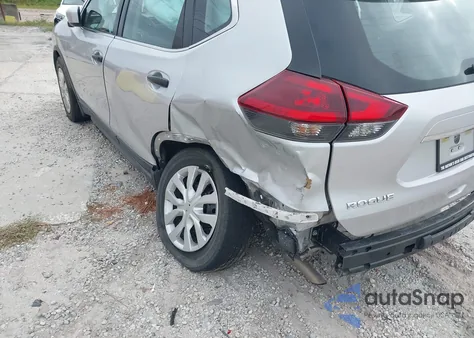 2020 Nissan Rogue S Fwd из США, поврежденный, VIN KNMAT2MTXLP501985